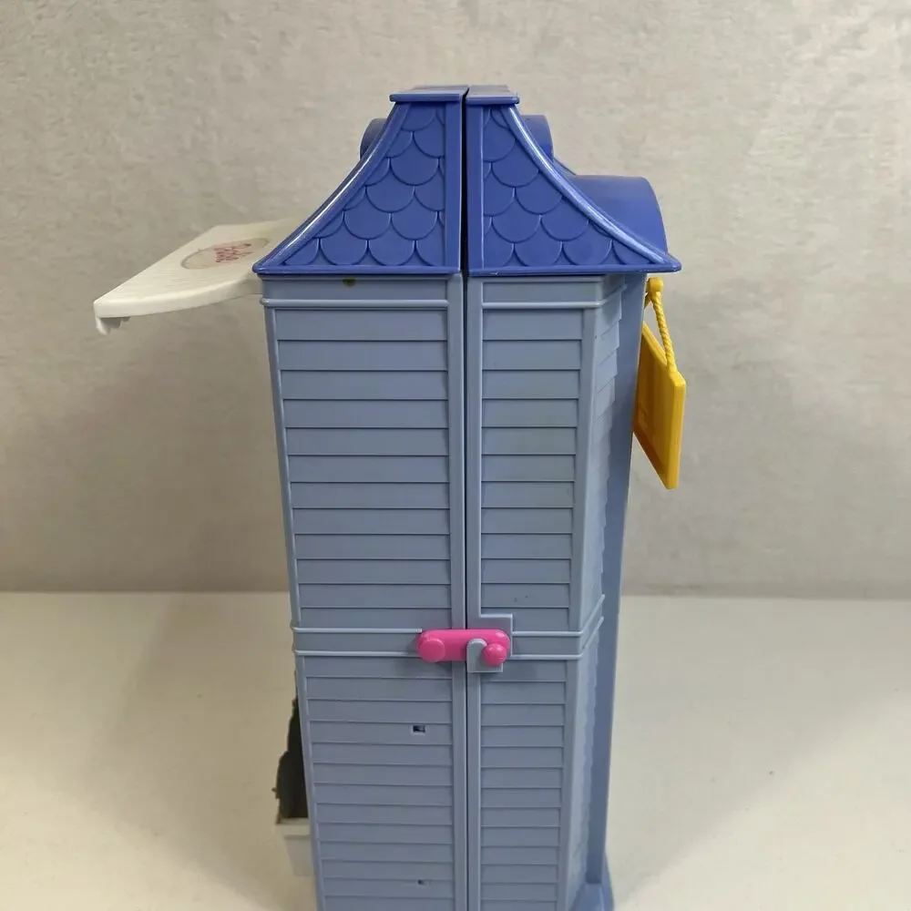 Vintage Barbie Doll Bake Shop Cafe Playset‎ Patio Table Chairs Accessories
